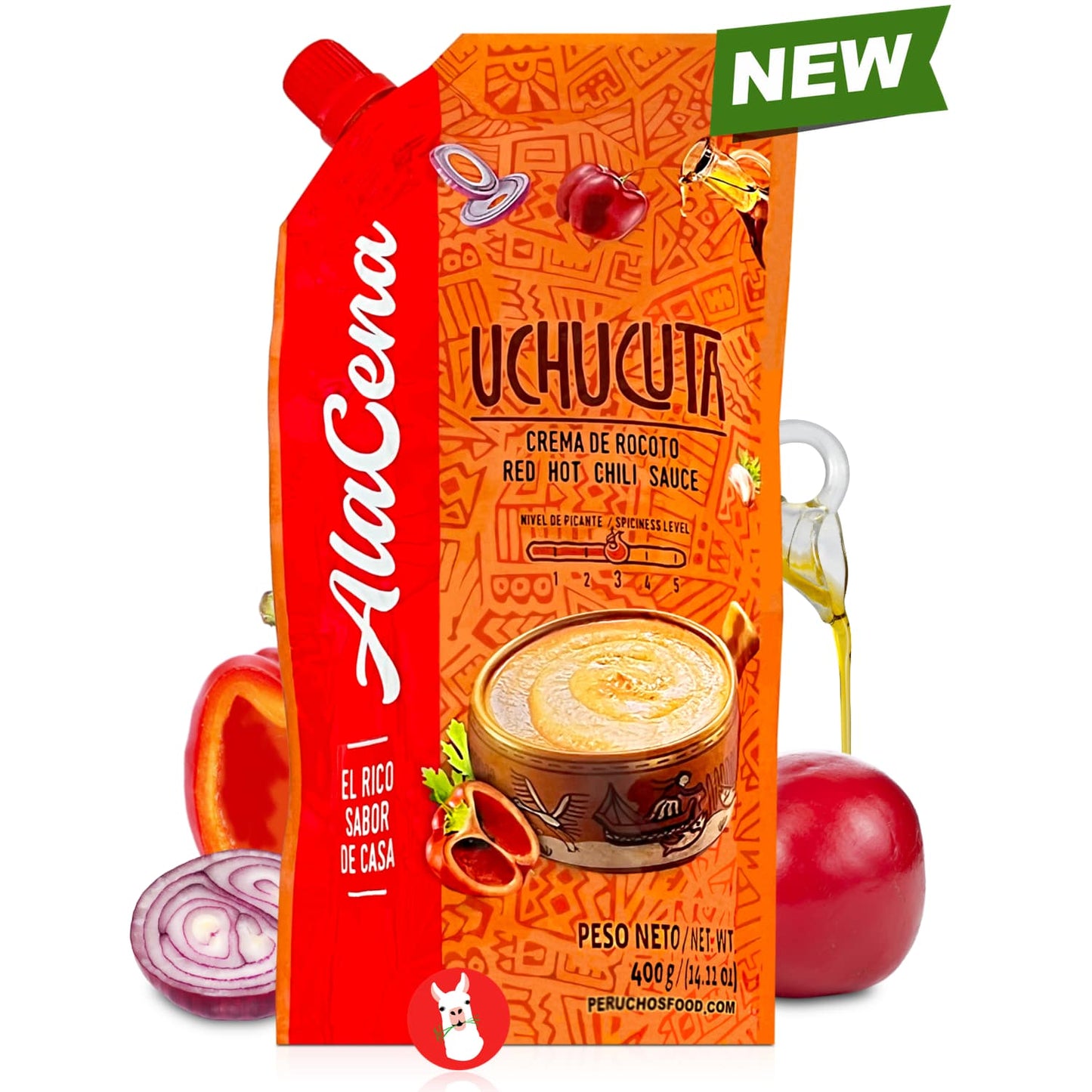 Uchucuta Red Hot CHili Sauce 400g