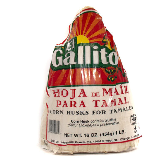 Gallito Corn Husk for Tamales 1LB