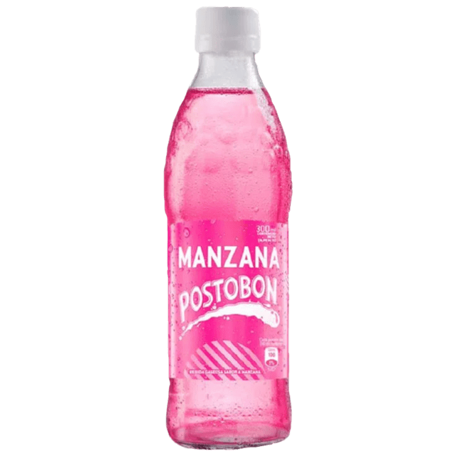 POSTOBON MANZANA IN BOTTLE 300ML