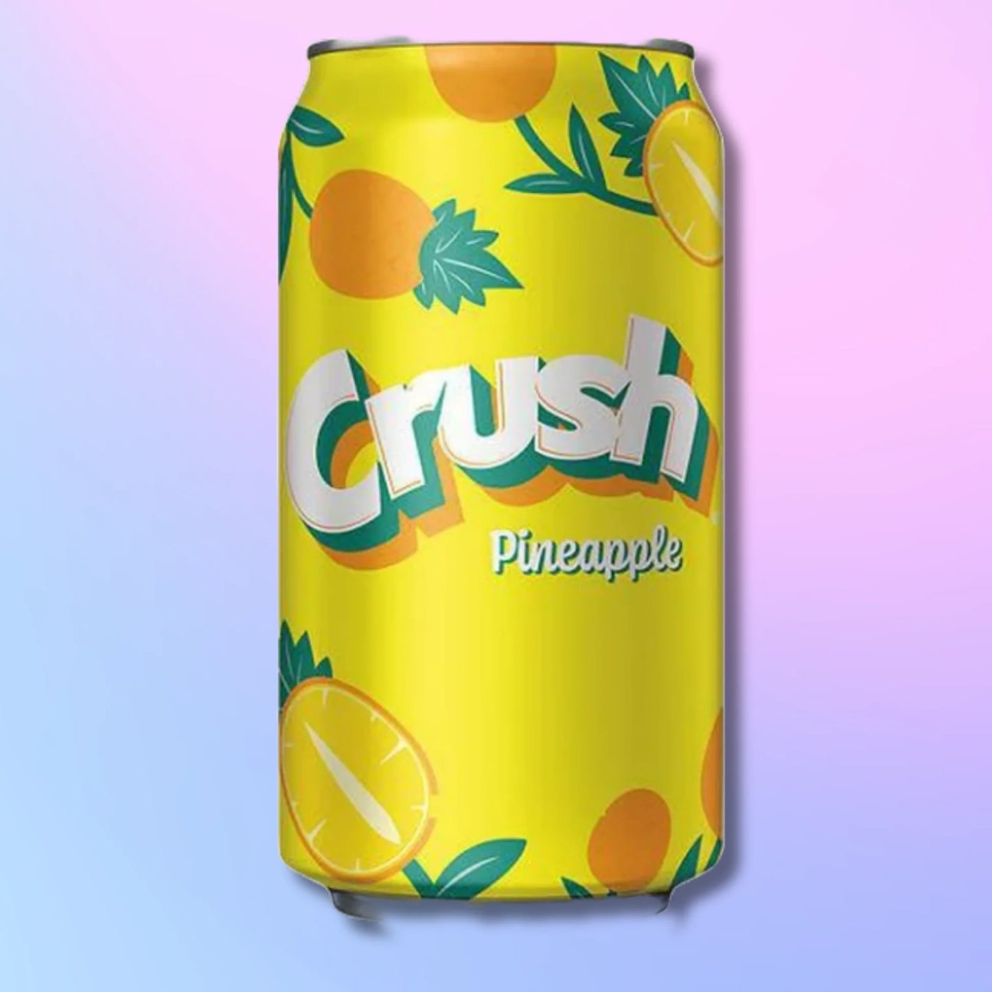 Crush  Pineapple   Naturally And Artificially Flavored 355 Mililiters Soda Drink