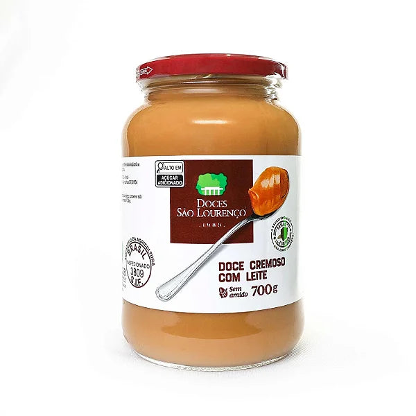 Doce De Leite Puro Cremoso São Lourenço 700g