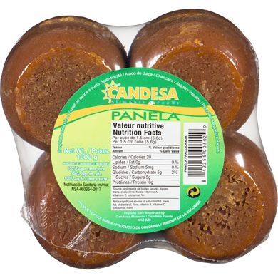 Candesa Aliments Foods Panela 1000 Grams Item