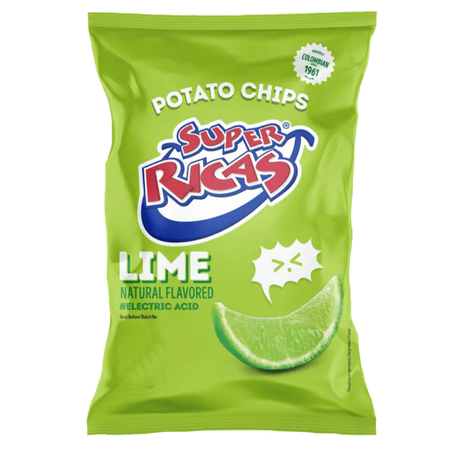 Super Rica Lemon Flavoured Potato Chips 25g