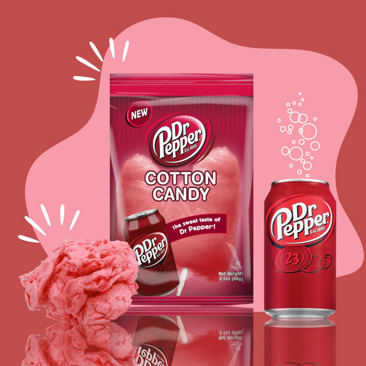 Doctor Pepper Established 1885 New Cotton Candy The Sweet Taste Of Doctor Pepper R ! Crc Pareve  533 88 Grams