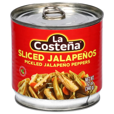 La Costena Green Pickled Sliced Jalapeno 340g