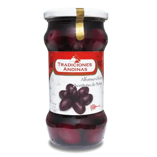 Tradiciones Andinas Aceitunas Black Olives 20 oz