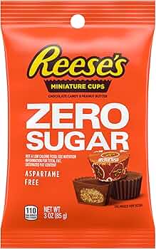 Reese's Mini Cups Peg Bag Zero Sugar 3oz