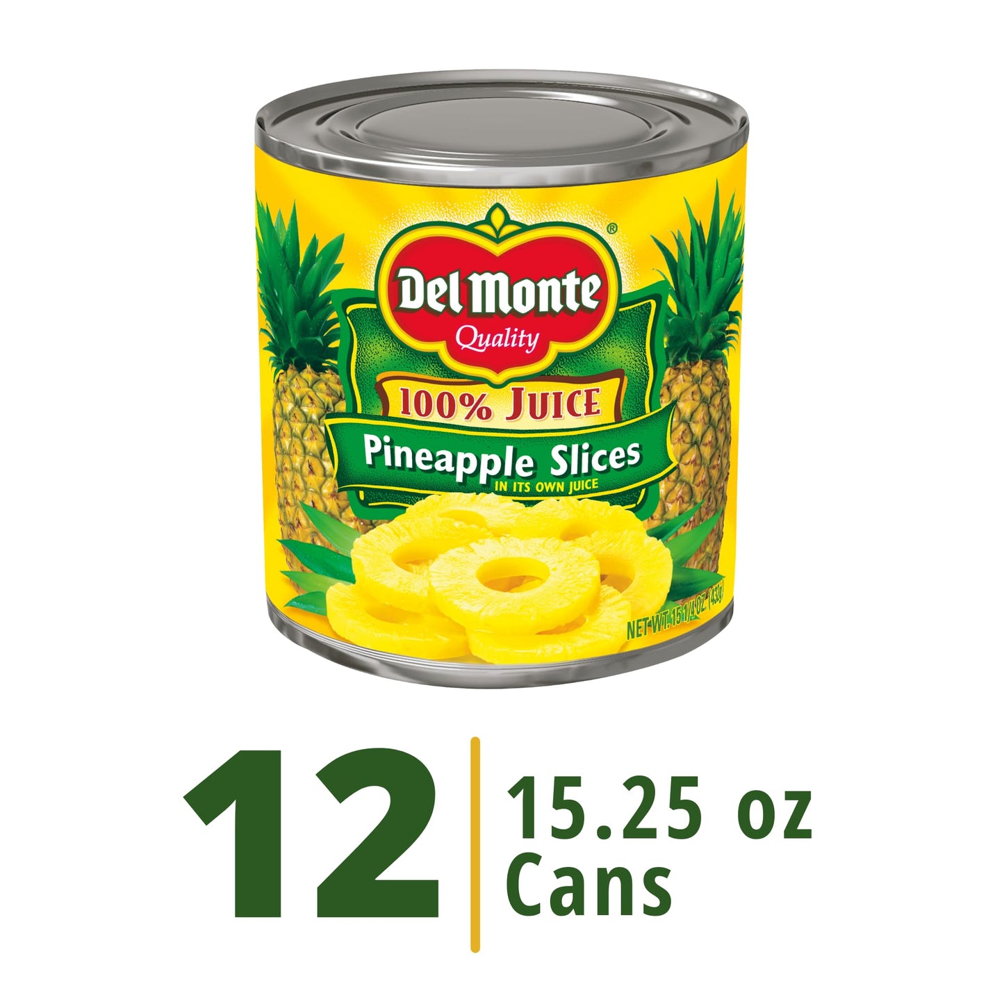 DEL MONTE PINEAPPLE JUICE 15.25 OZ