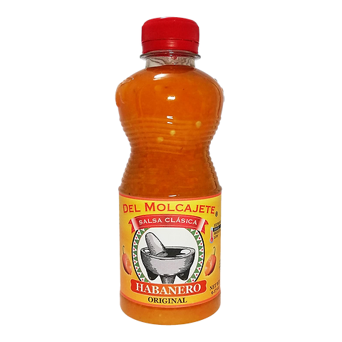 Del Molcajete Salsa Clasica Habanero 9.17 OZ