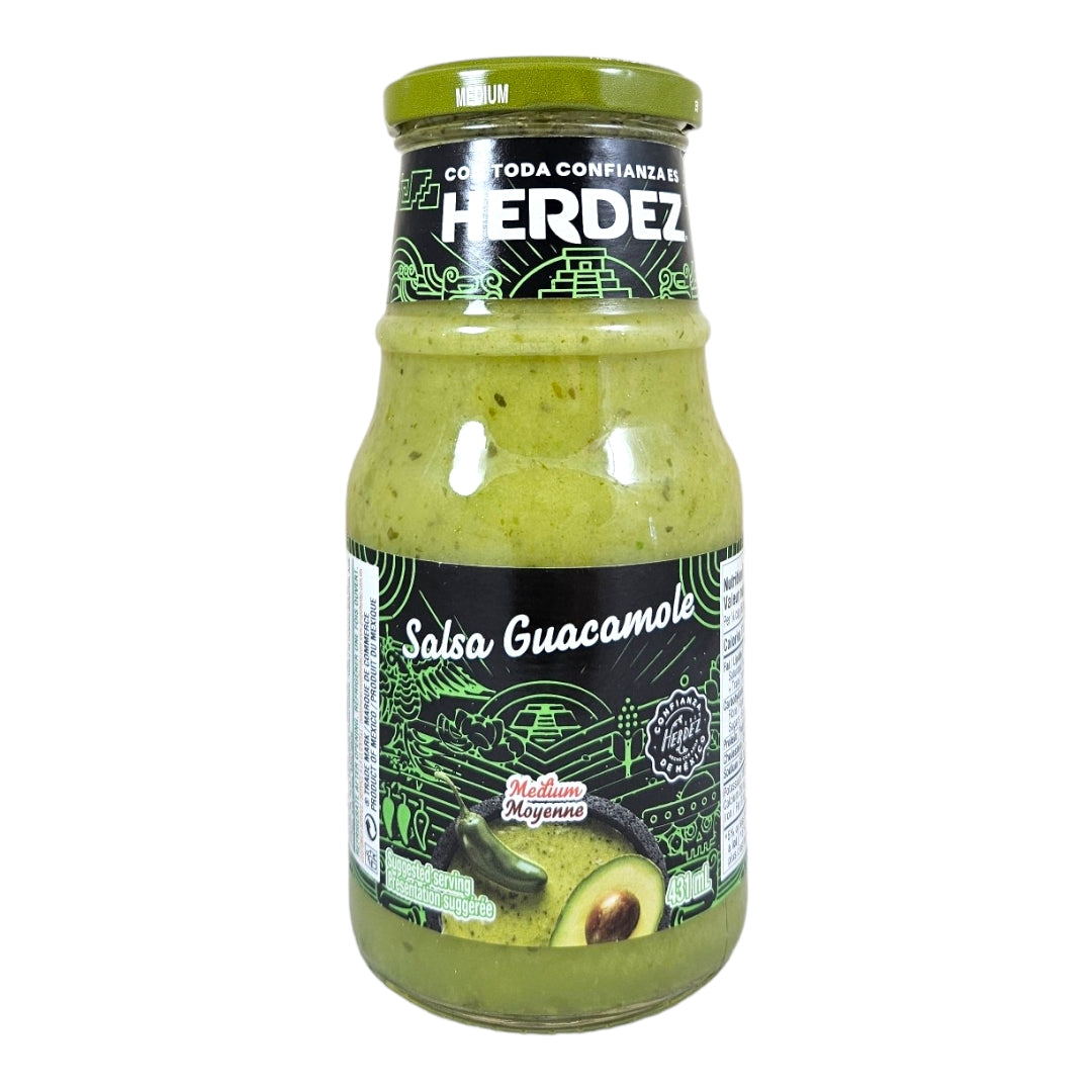 Herdez Guacamole Sauce Medium Moyenne 16oz