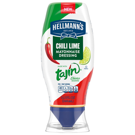 HELLMANNS SQZ MAYO TAJIN CHILI LIME 11.5oz