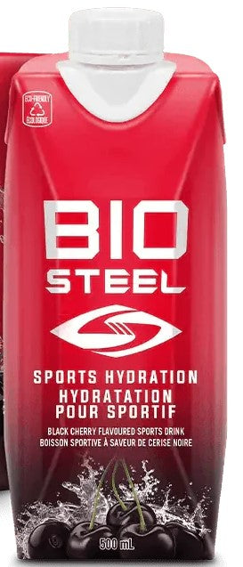 BIOSTEEL SPORTS DRINK BLACK CHERRY RAPTORS 500ml