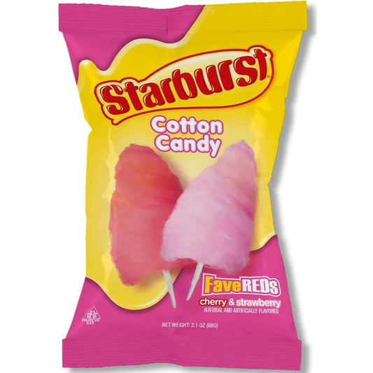 TASTE OF NATURE STARBURST COTTON CANDY 3.1OZ (U)