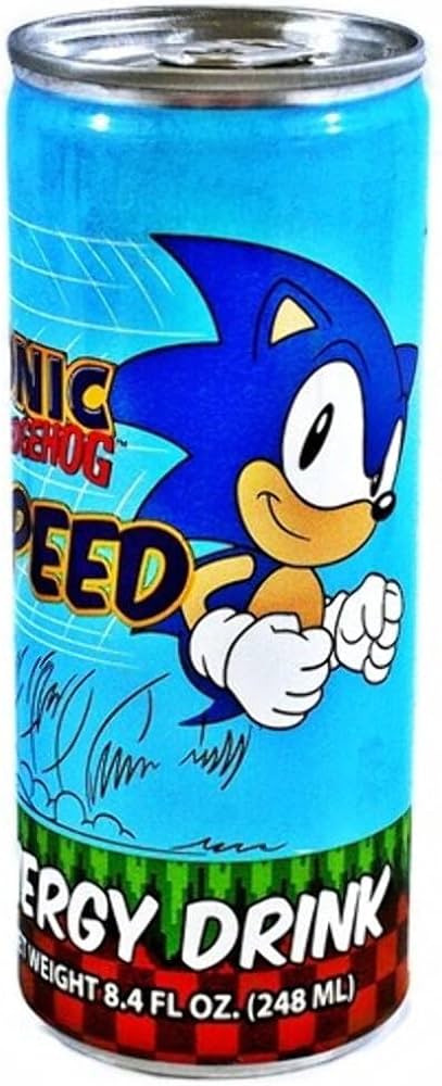 Sonic The Hedgehog - Speed Energy Drink