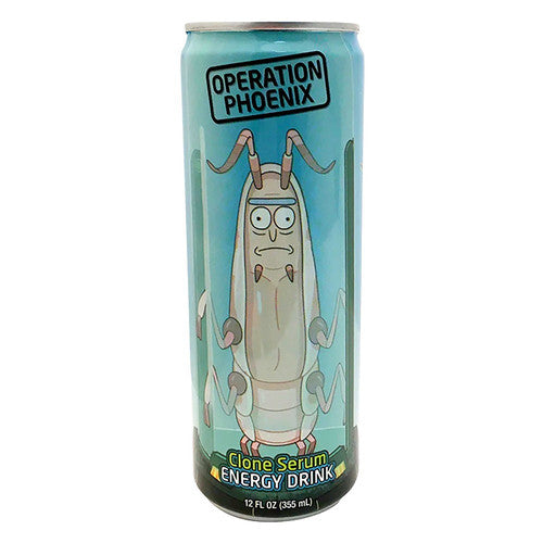 Rick And Morty Energy Drink Operation Phoenix Clone Serum