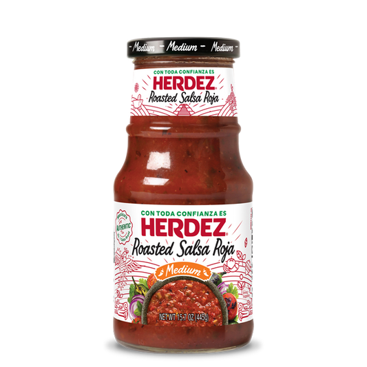 Herdez Red ROASTED Sauce 15.7oz