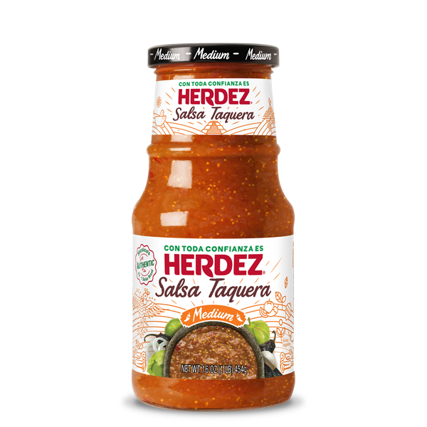 HERDEZ SALSA Taquera Medium 16oz