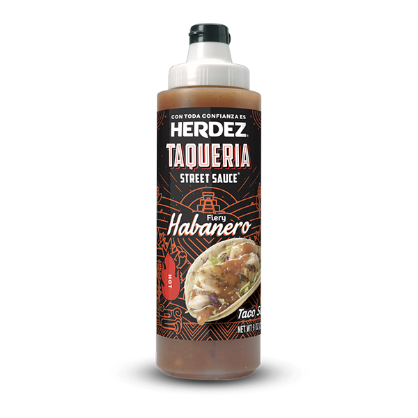 HERDEZ HABANERO TAQUERIA STREET TACO SAUCE 9OZ