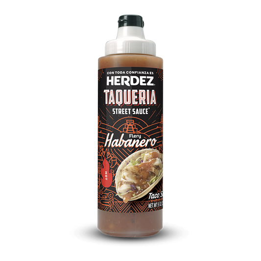 HERDEZ HABANERO TAQUERIA STREET TACO SAUCE 9OZ