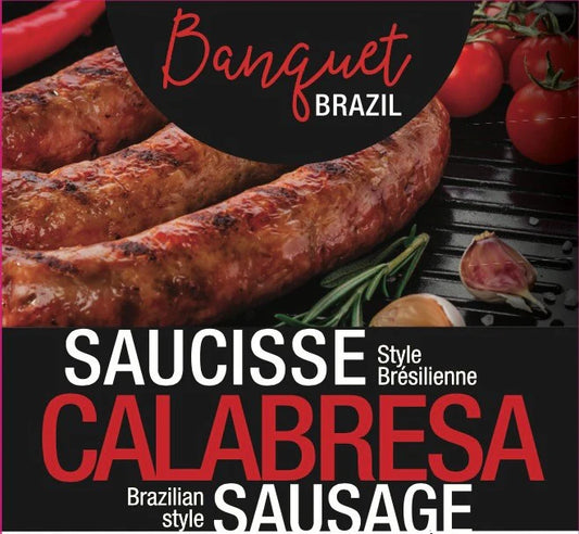 Banquet Brazil SMOKED Calabresa Sausage 375g