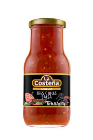 La Costena S/Tres Chiles Salsa 16.7oz