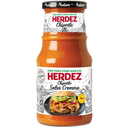 Herdez Chipotle Creamy Sauce 15.3oz