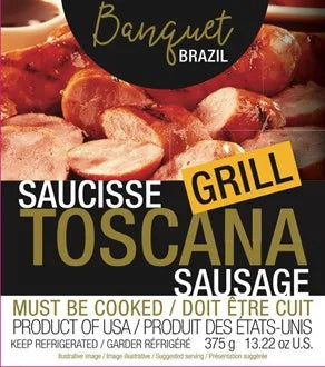 Banquet Brazil Toscana GRILL Sausage 375g