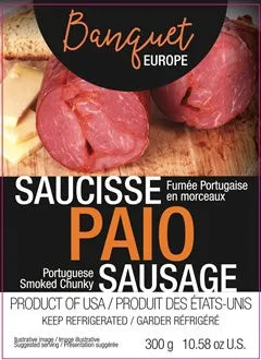 Banquet EUROPE Smoked Paio Sausage 300g