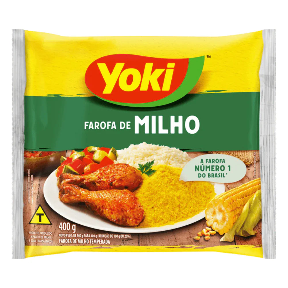 YOKI SEASONED CORN FAROFA 400g