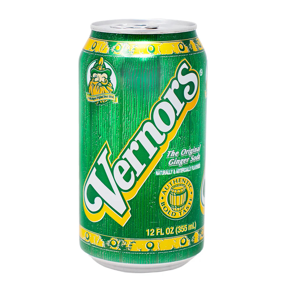 A Michigan Original Since 1866 Vernors R The Original Ginger Naturally And Artificially Flavored Authentic Bold Taste 355 Mililiters Soda Drink