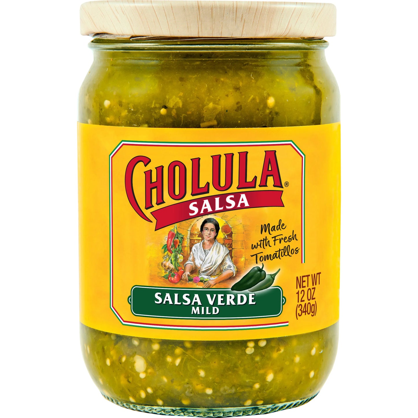 CHOLULA SALSA VERDE 12OZ